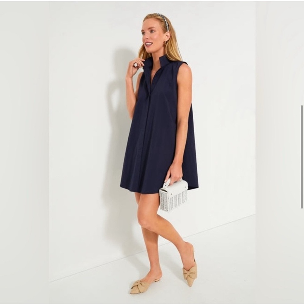 NWT Tuckernuck Navy sleeveless Charlie Dress Medium